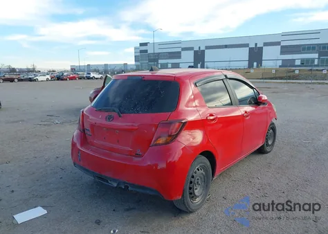 2016 Toyota Yaris L z USA, uszkodzony, nr VIN VNKKTUD34GA065635